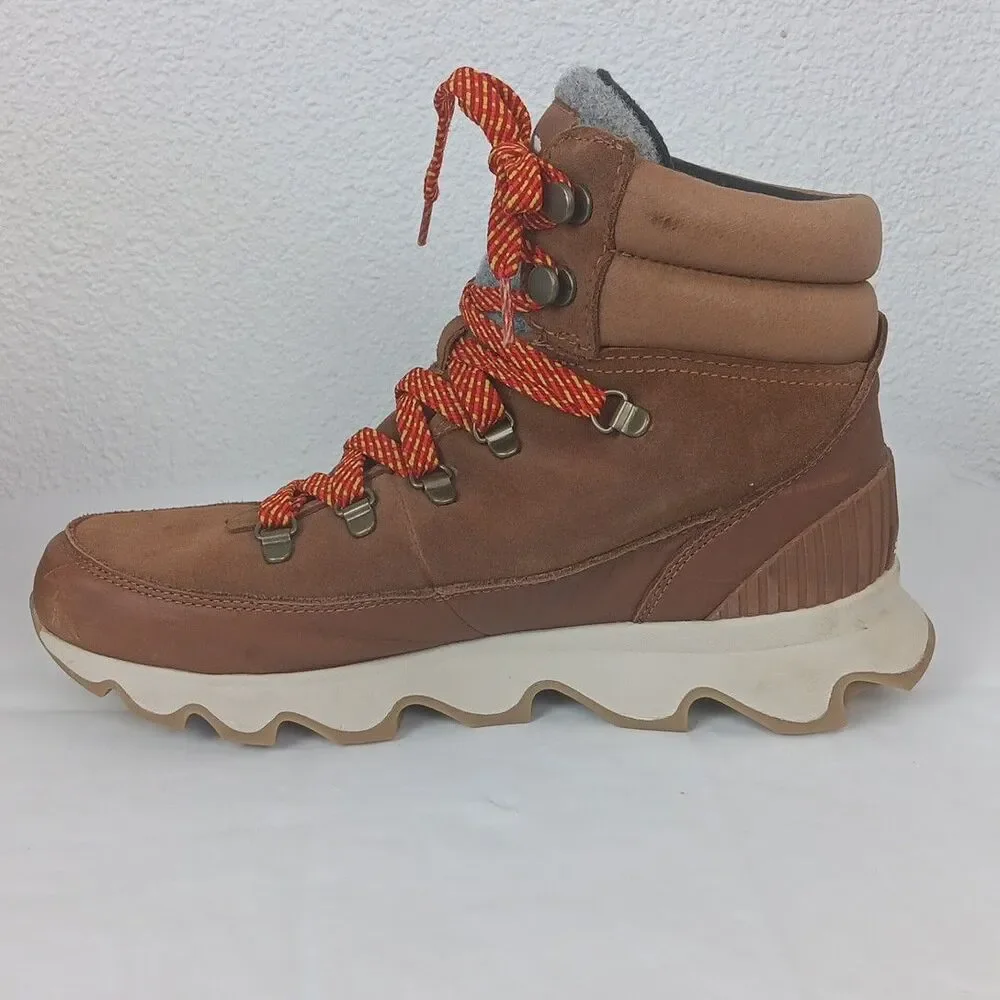 Sorel Velvet Tan Women's Kinetic Conquest Winter Waterproof Boots Size 10 - Picture 6 of 14